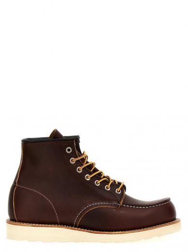 brown classic ankle boots