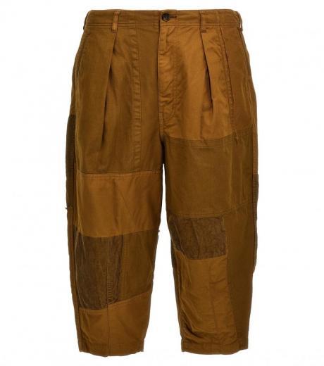 brown drill pants