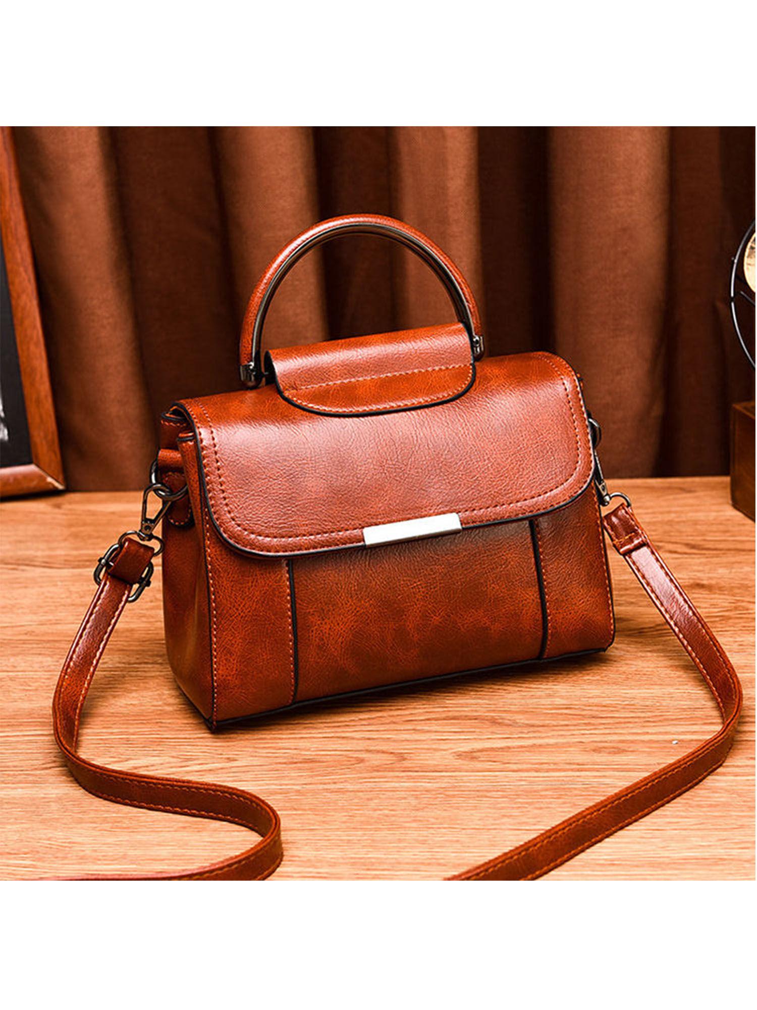 brown elegant sling bag