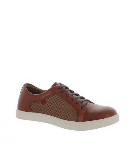 brown lace up sneakers