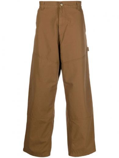 brown loose leg pants