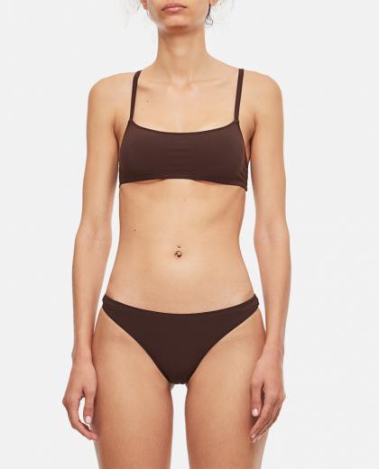 brown low waist bikini