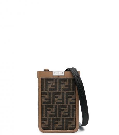 brown monogram mini crossbody bag