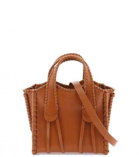 brown mony mini satchel