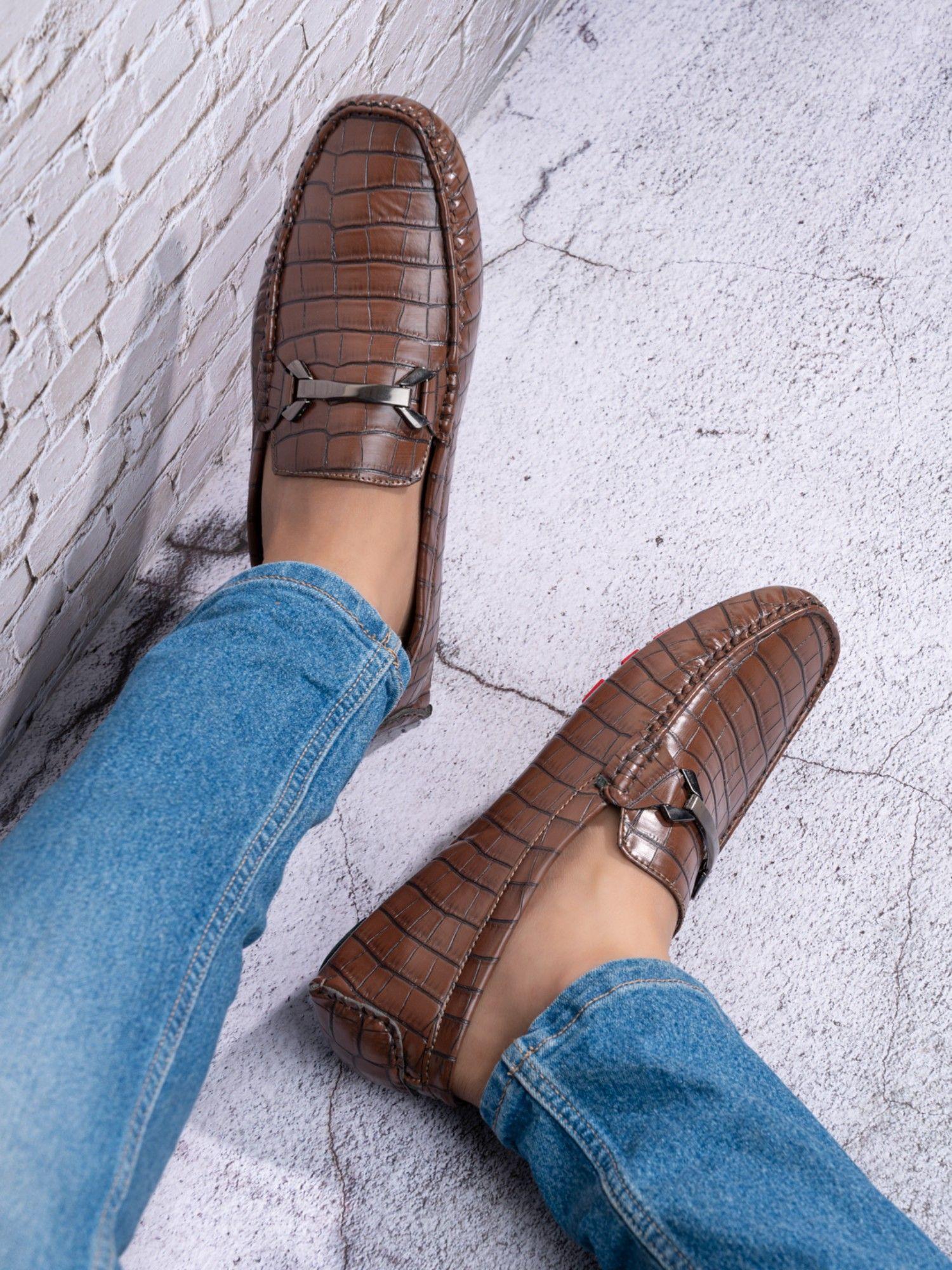 brown nextgen fwrd loafers for daily wear