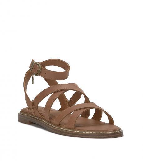 brown open toe sandals