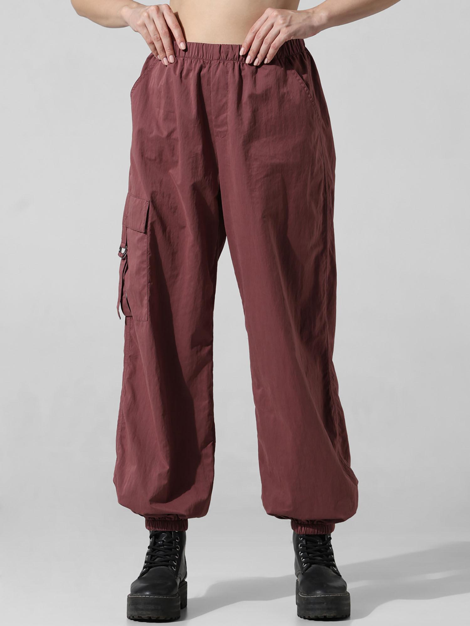 brown parachute cargo pant