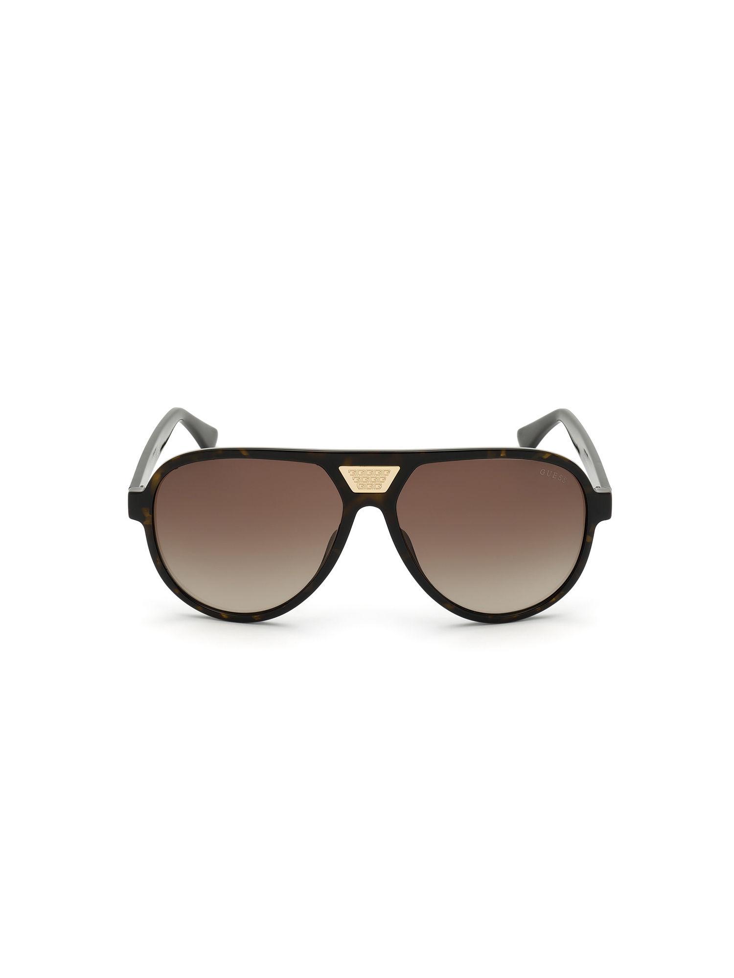 brown plastic sunglasses