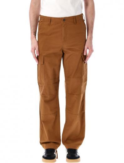 brown regular cargo pants