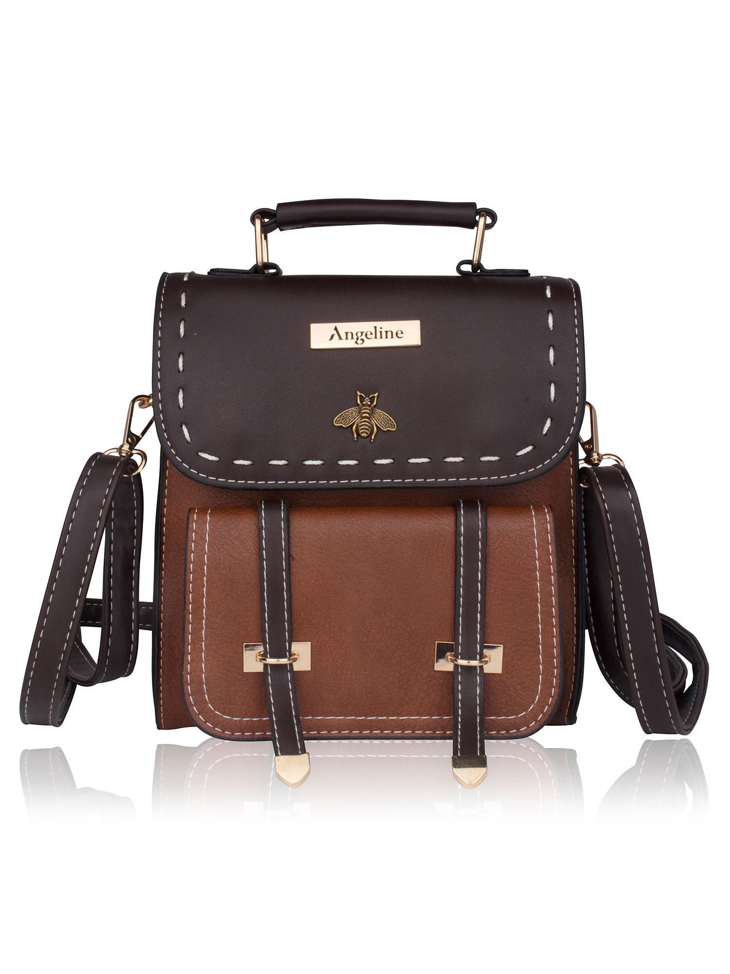 brown royal backpack