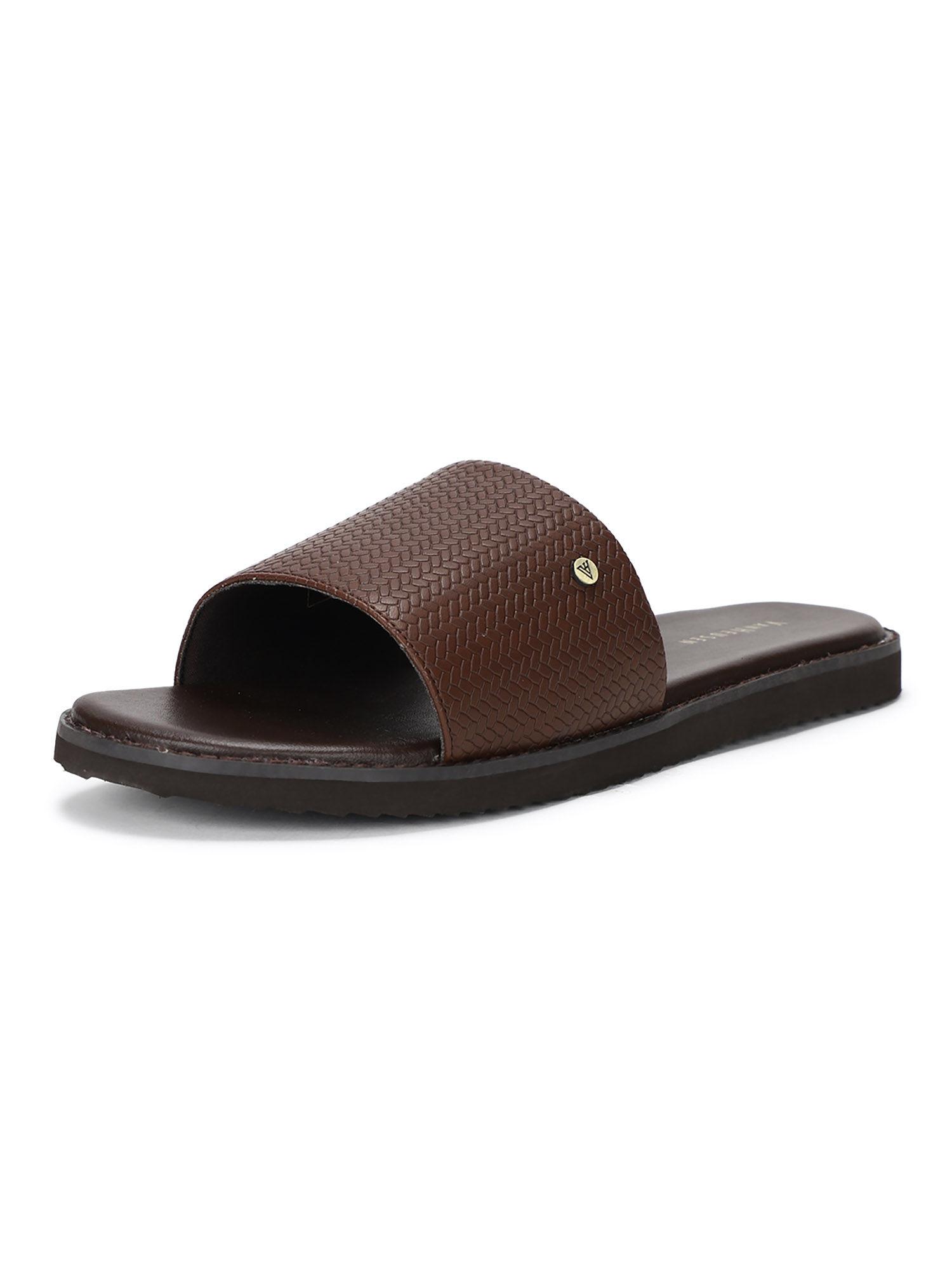 brown sandals