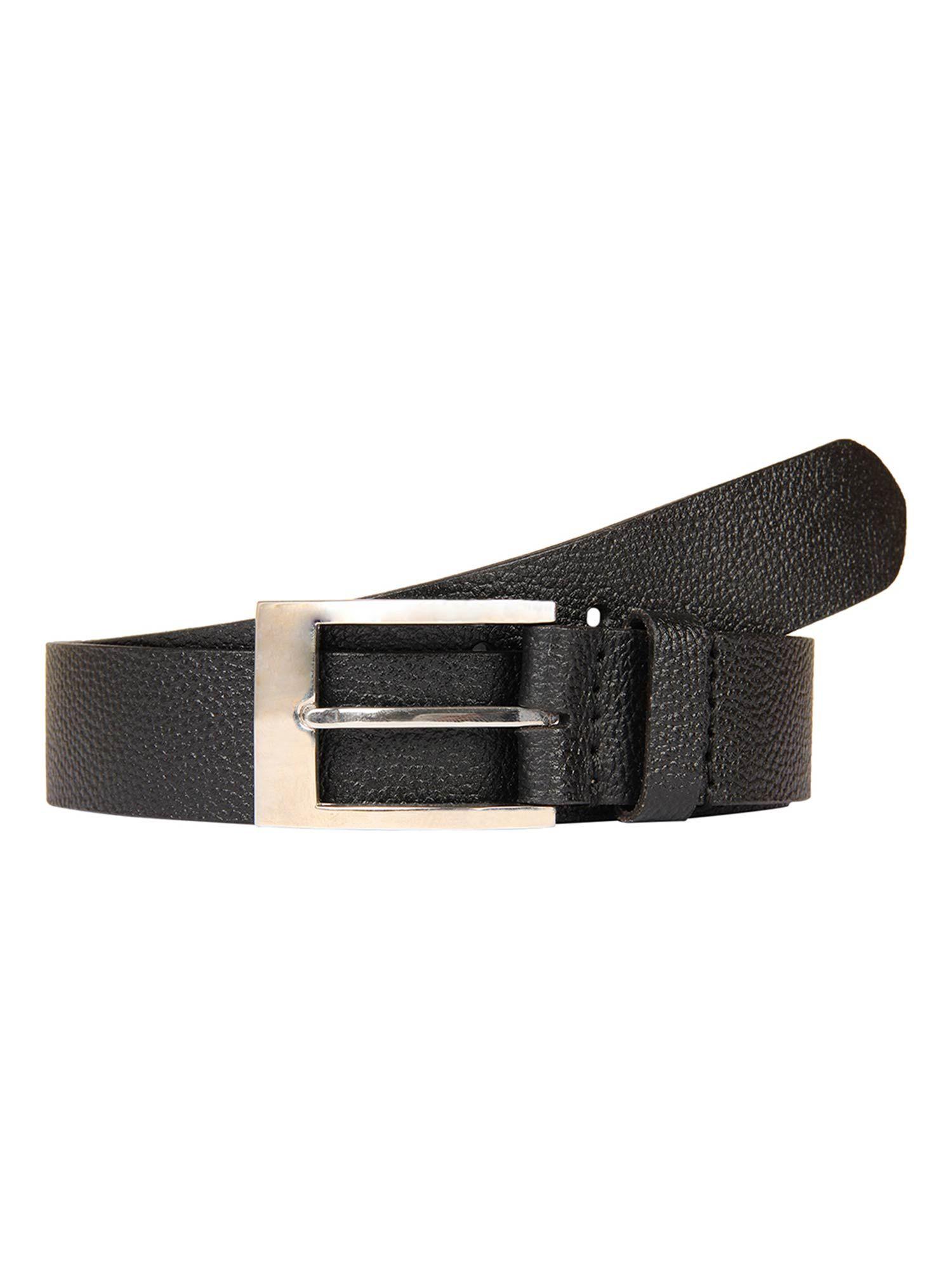 brown solid belt