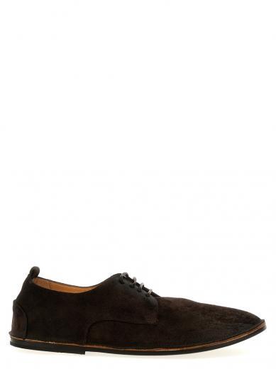 brown strasacco lace up shoes
