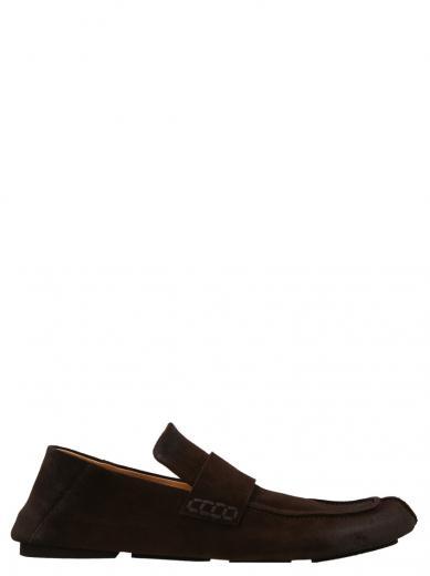 brown toddoni loafers