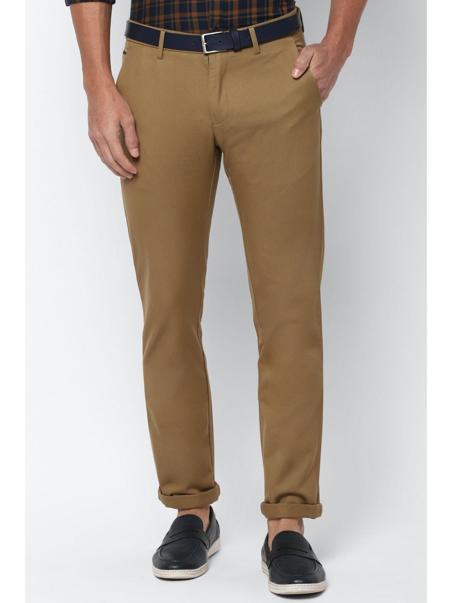 brown trousers