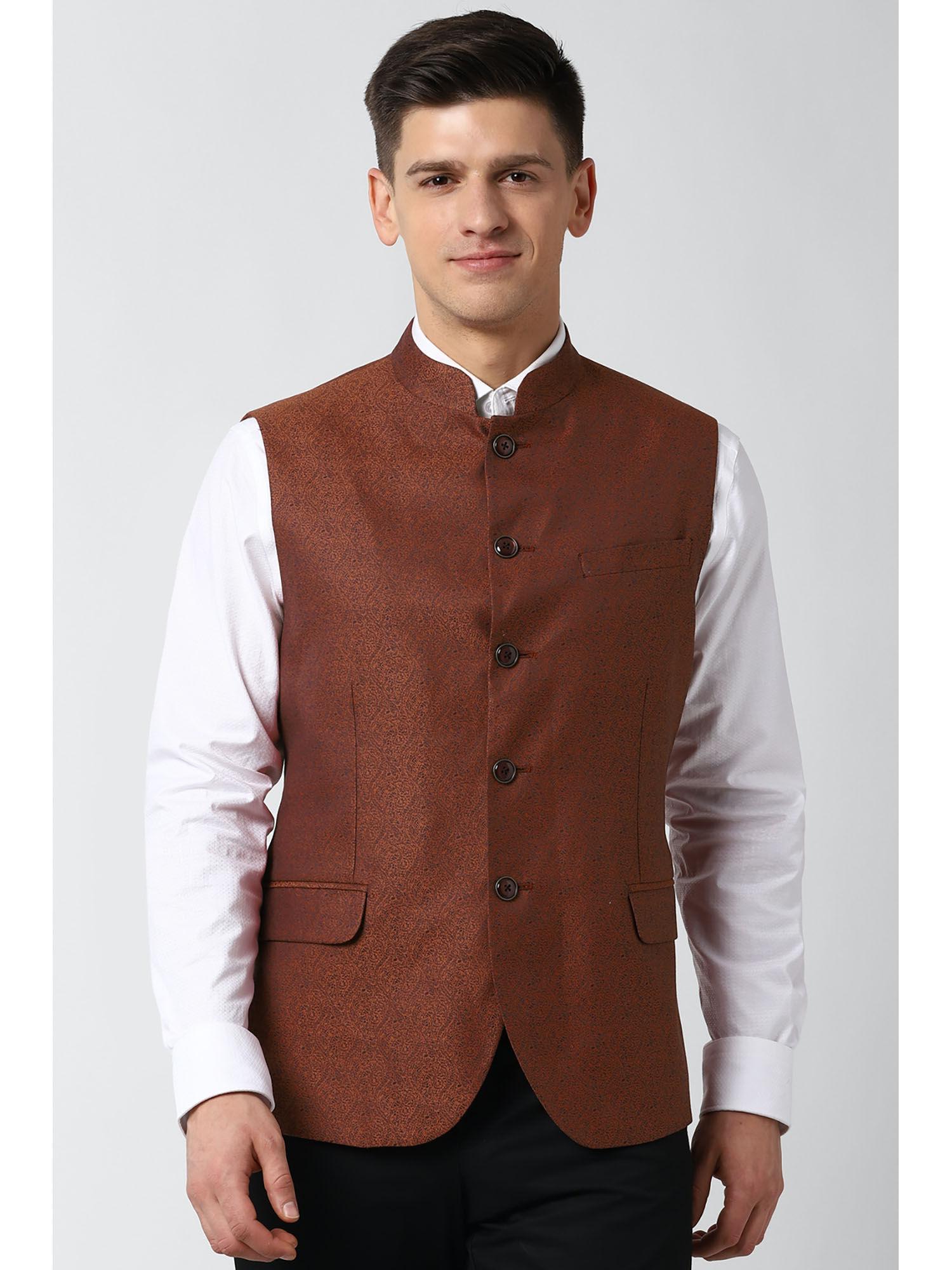 brown waistcoat