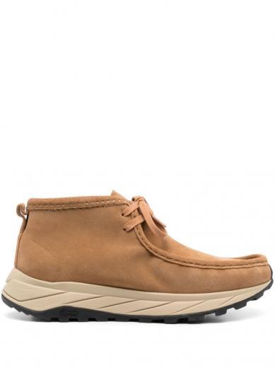 brown wallabee boots