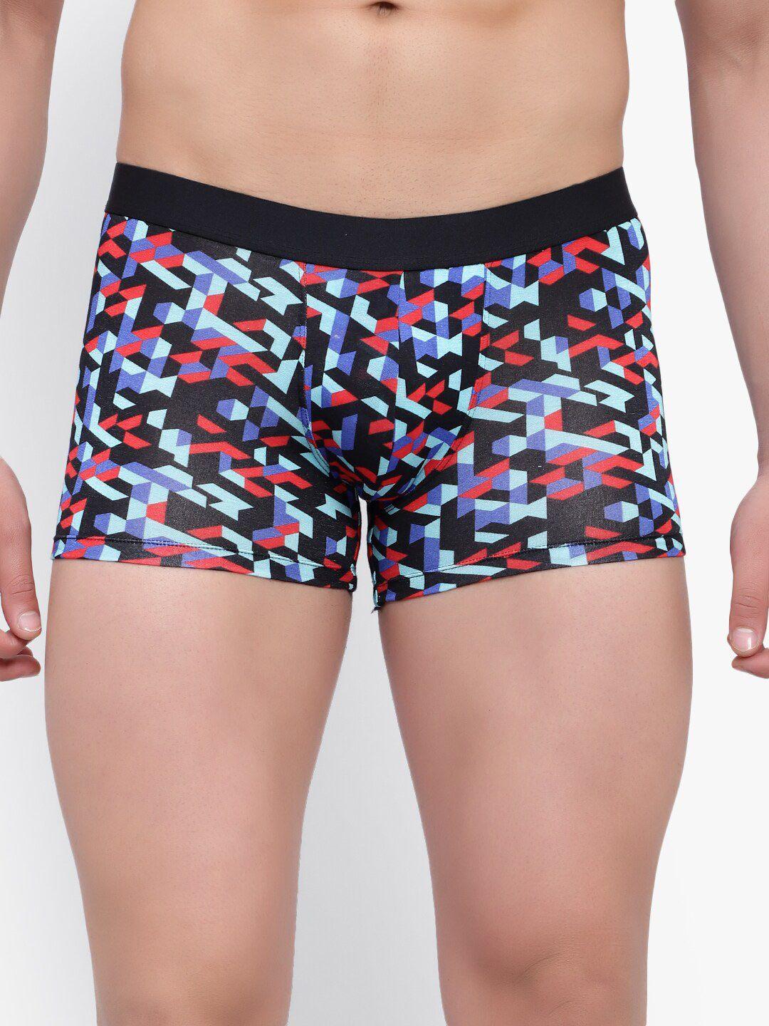 bruchi club printed anti-bacterial micro modal trunks brc-ml-trnk902-print-s