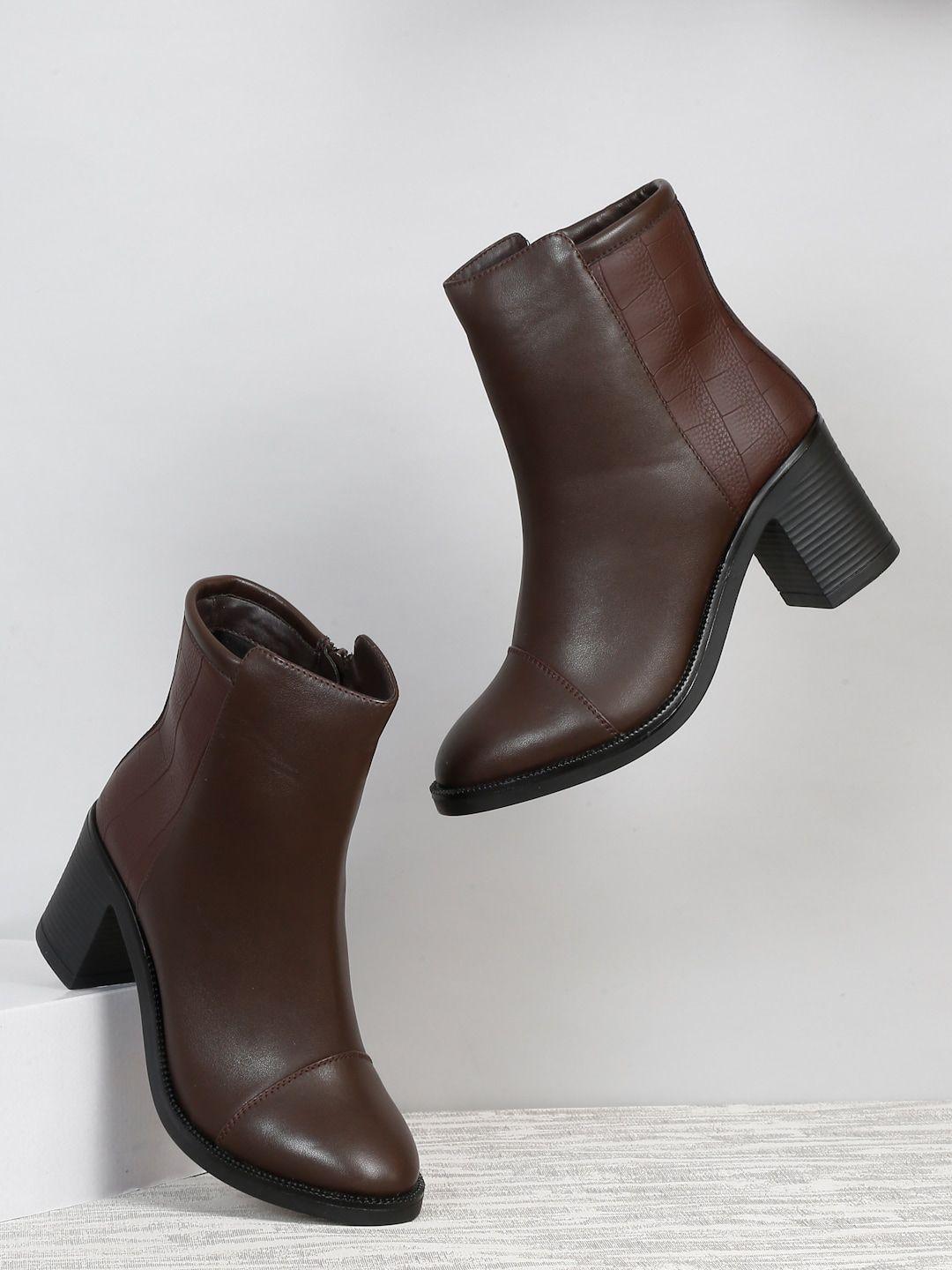 bruno manetti women mid-top block-heeled regular boots
