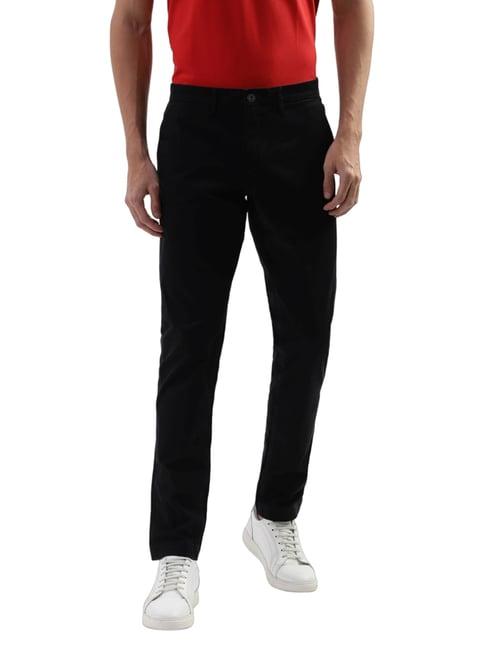 bruun & stengade black slim fit chinos