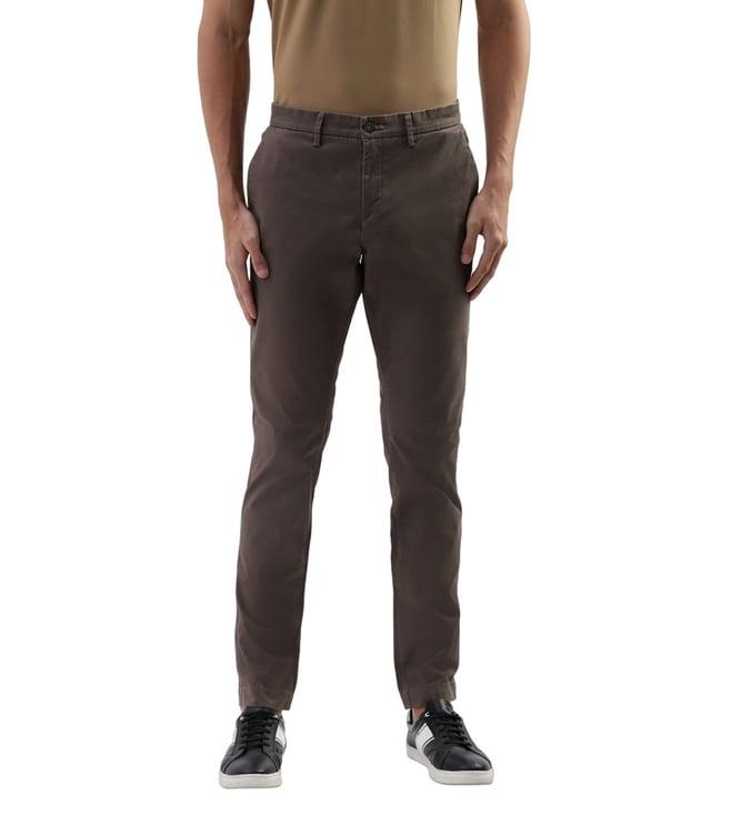 bruun & stengade slim fit clean mid rise chinos