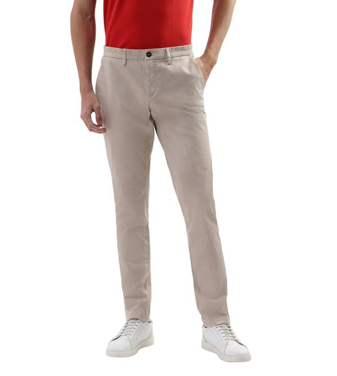 bruun & stengade slim fit clean mid rise chinos