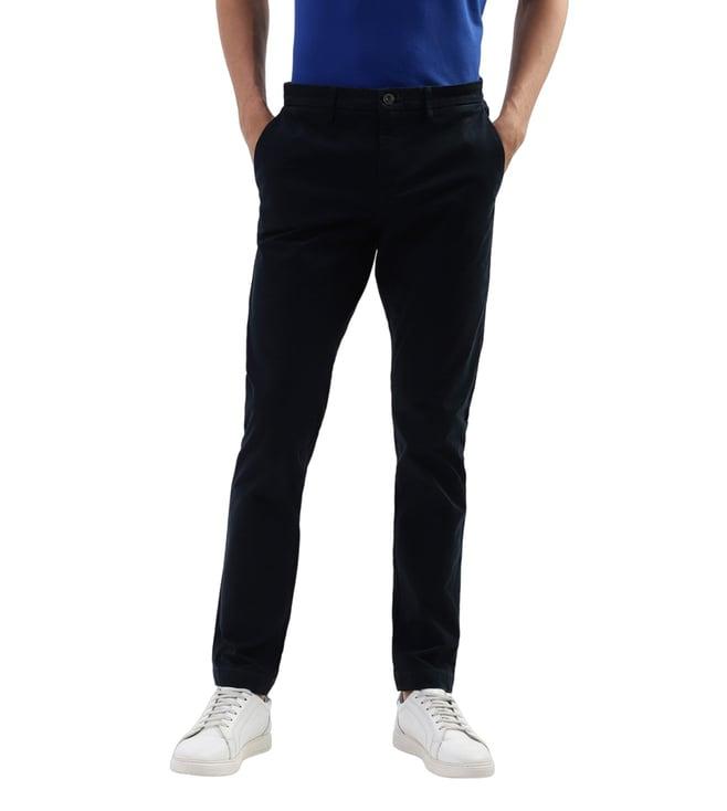 bruun & stengade slim fit clean mid rise chinos