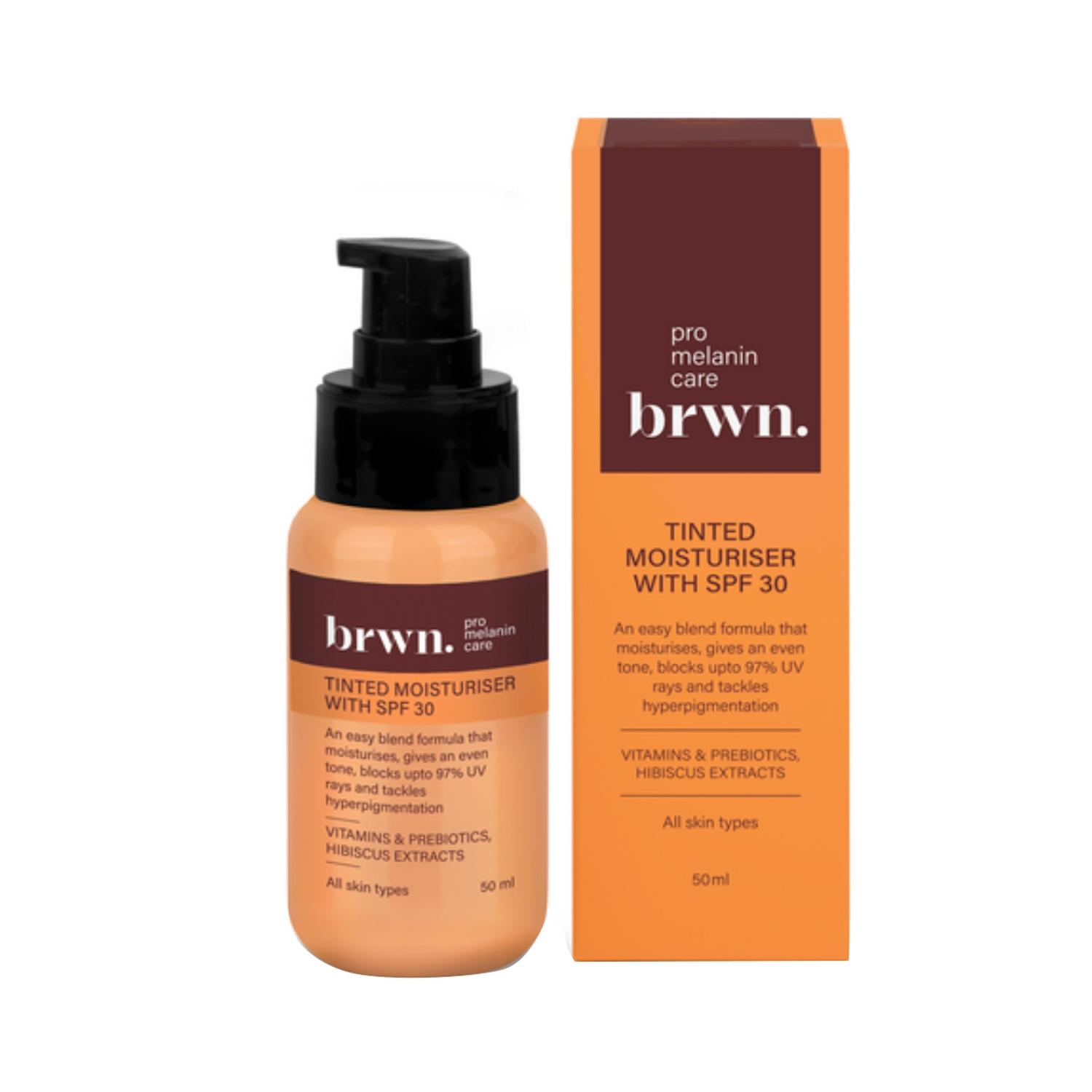 brwn tinted moisturiser with spf 30 bb cream redefined - almond (50ml)