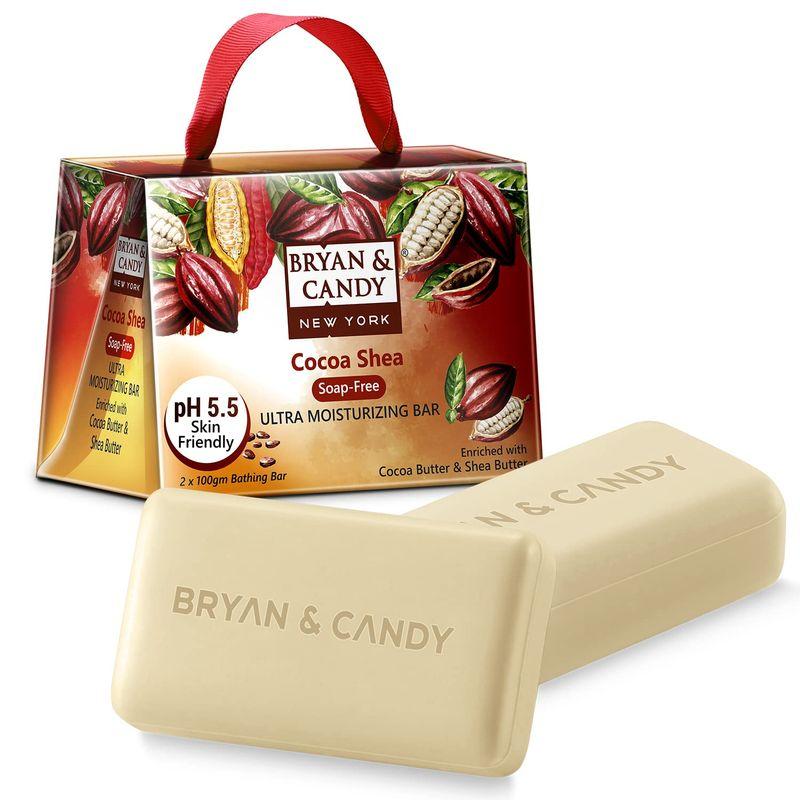 bryan & candy cocoa shea ulta moisturizing bathing bar skin friendly ph 5.5
