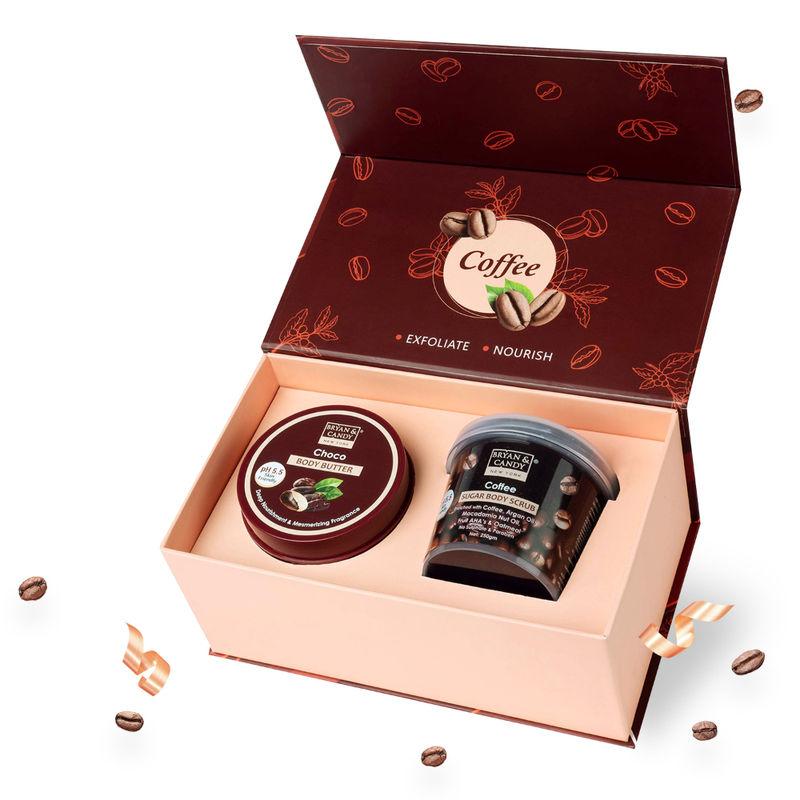 bryan & candy coffee body polishing gift for men and women