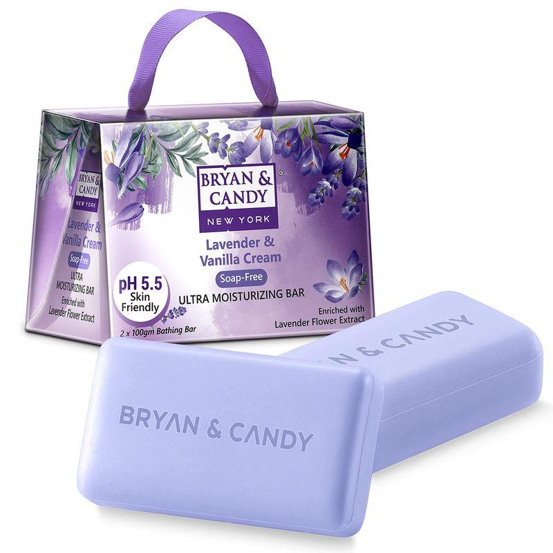 bryan & candy lavender & vanilla cream ulta moisturizing bathing bar ph 5.5