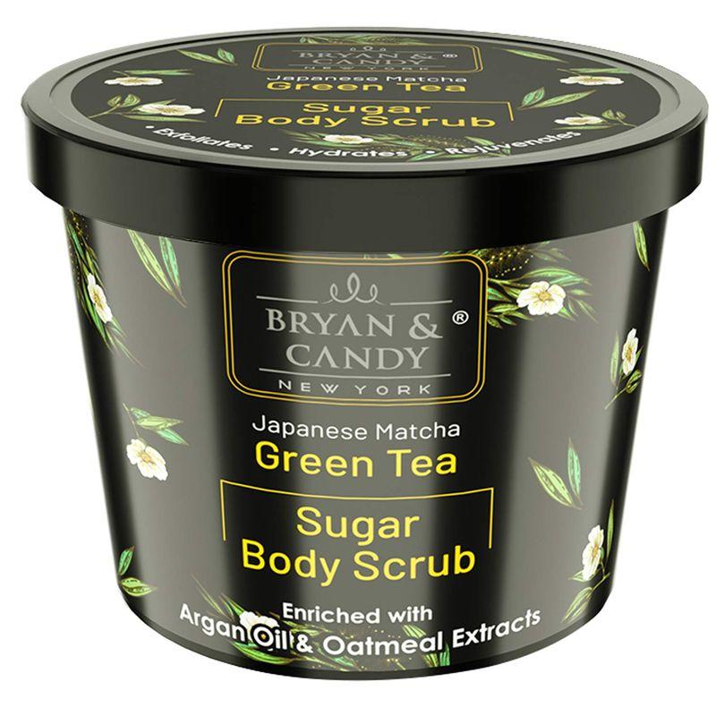 bryan & candy green tea sugar body scrub