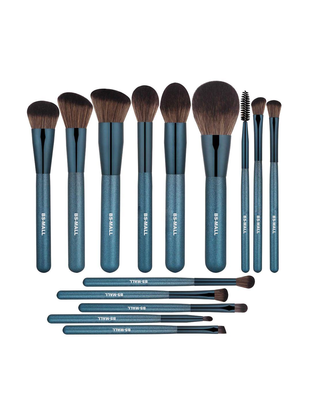 bs mall set of 14 professional foundation concealer eye shadows blush brush kit