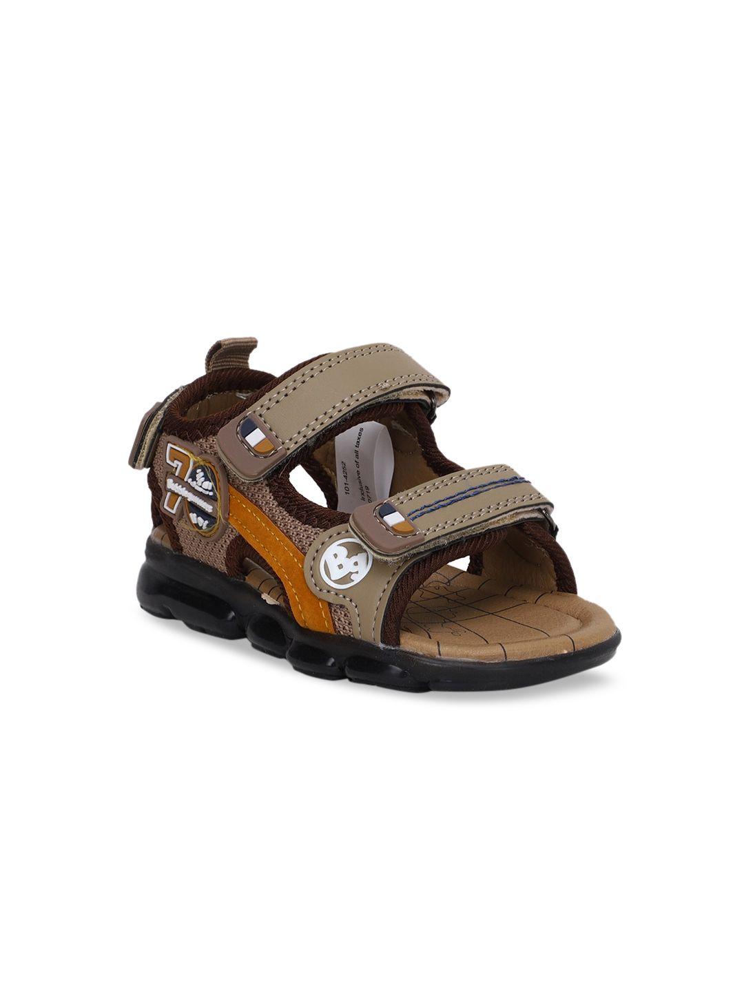 bubblegummers boys brown comfort sandals