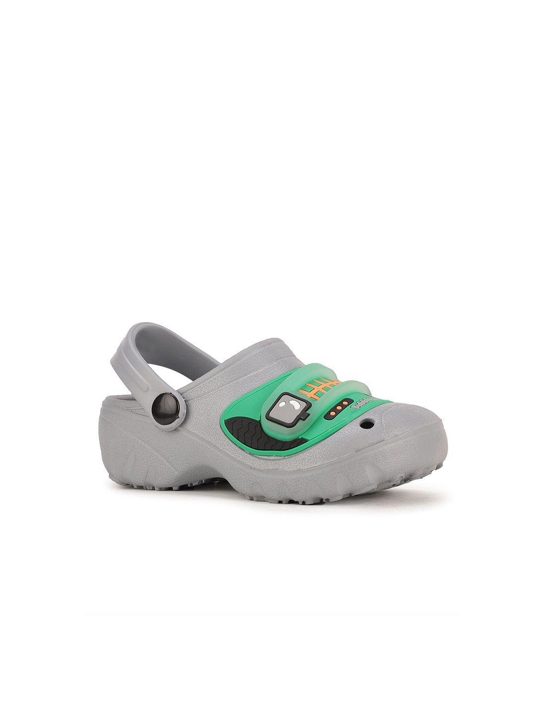 bubblegummers boys grey clogs sandals