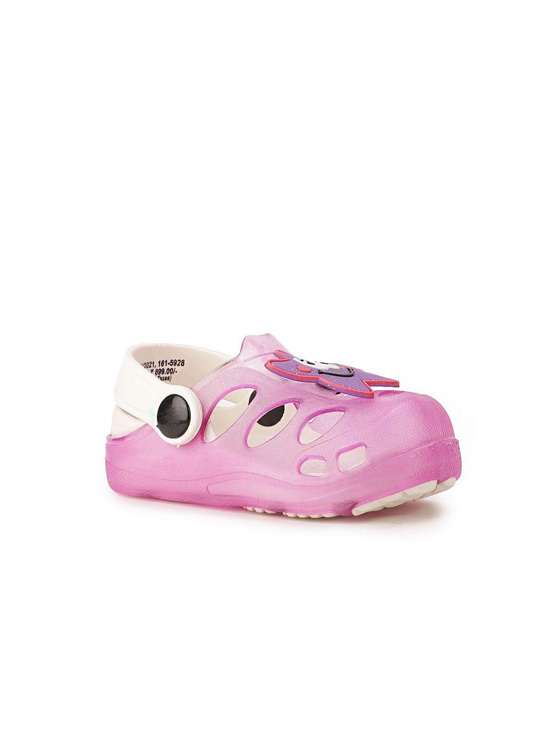 bubblegummers girls pink clogs