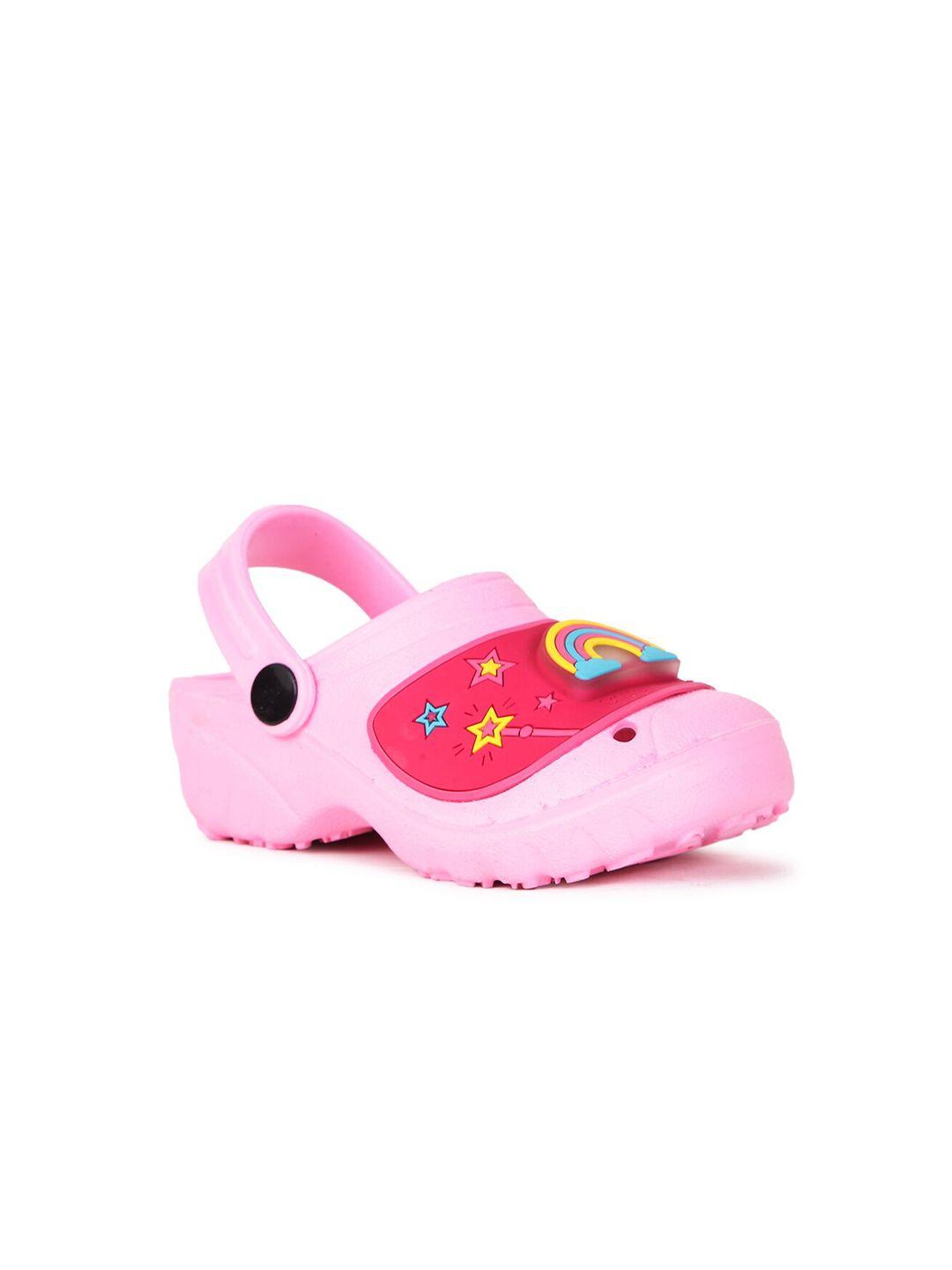 bubblegummers kids rainbow applique clogs