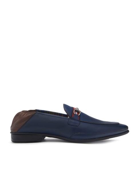 buckaroo men's marco blue loafers