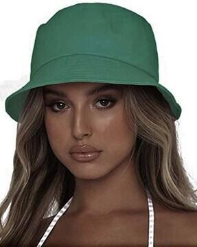 bucket style cotton hat