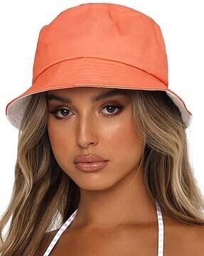 bucket style cotton hat