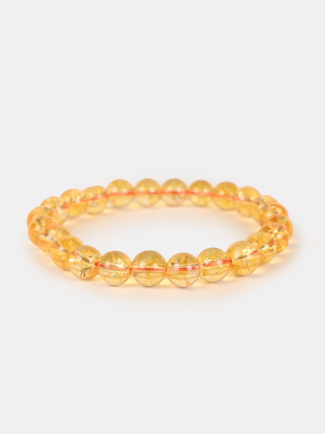 buckleup unisex yellow citrine bracelet