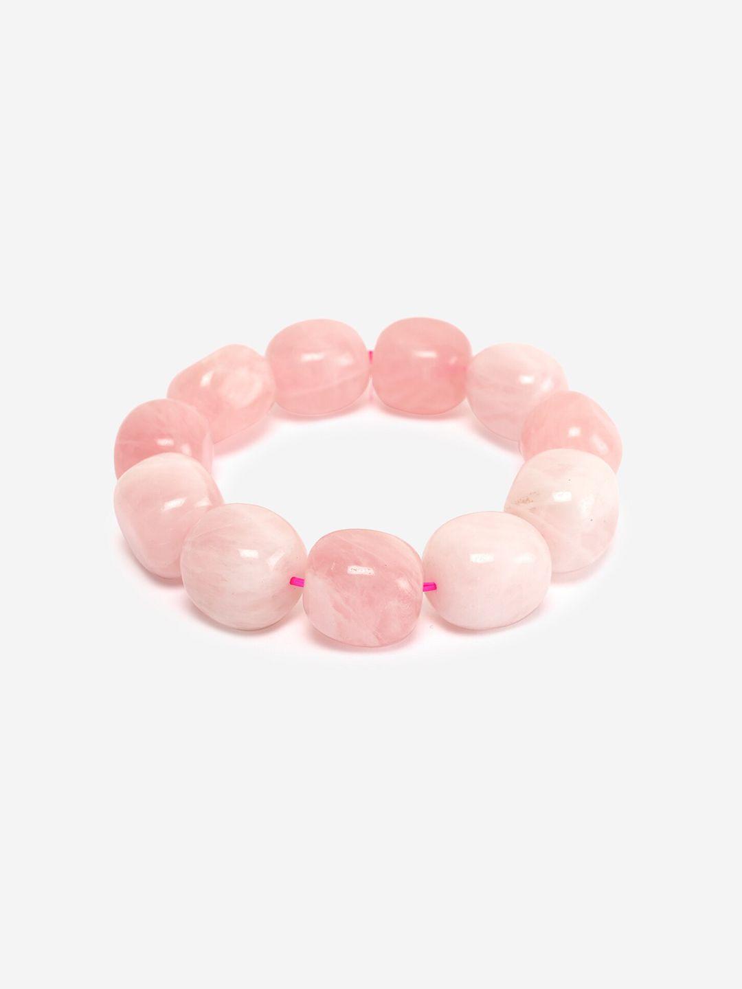 buckleup quartz big round tumble elasticated slip-on bracelet