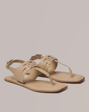 buda women flat sandal ivory 3