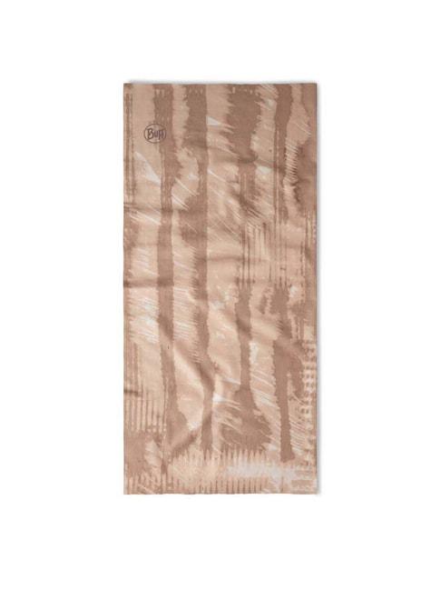 buff coolnet uv kovey brown printed bandana