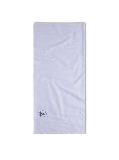 buff coolnet uv white solid bandana