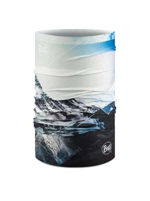 buff original ecostretch mount everest white printed bandanas