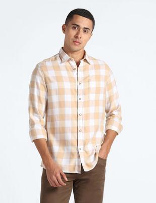 buffalo check twill shirt