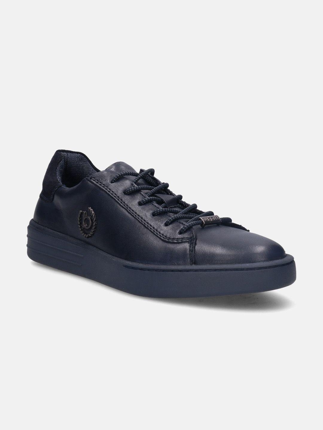 bugatti men gumero comfort insole leather basics sneakers