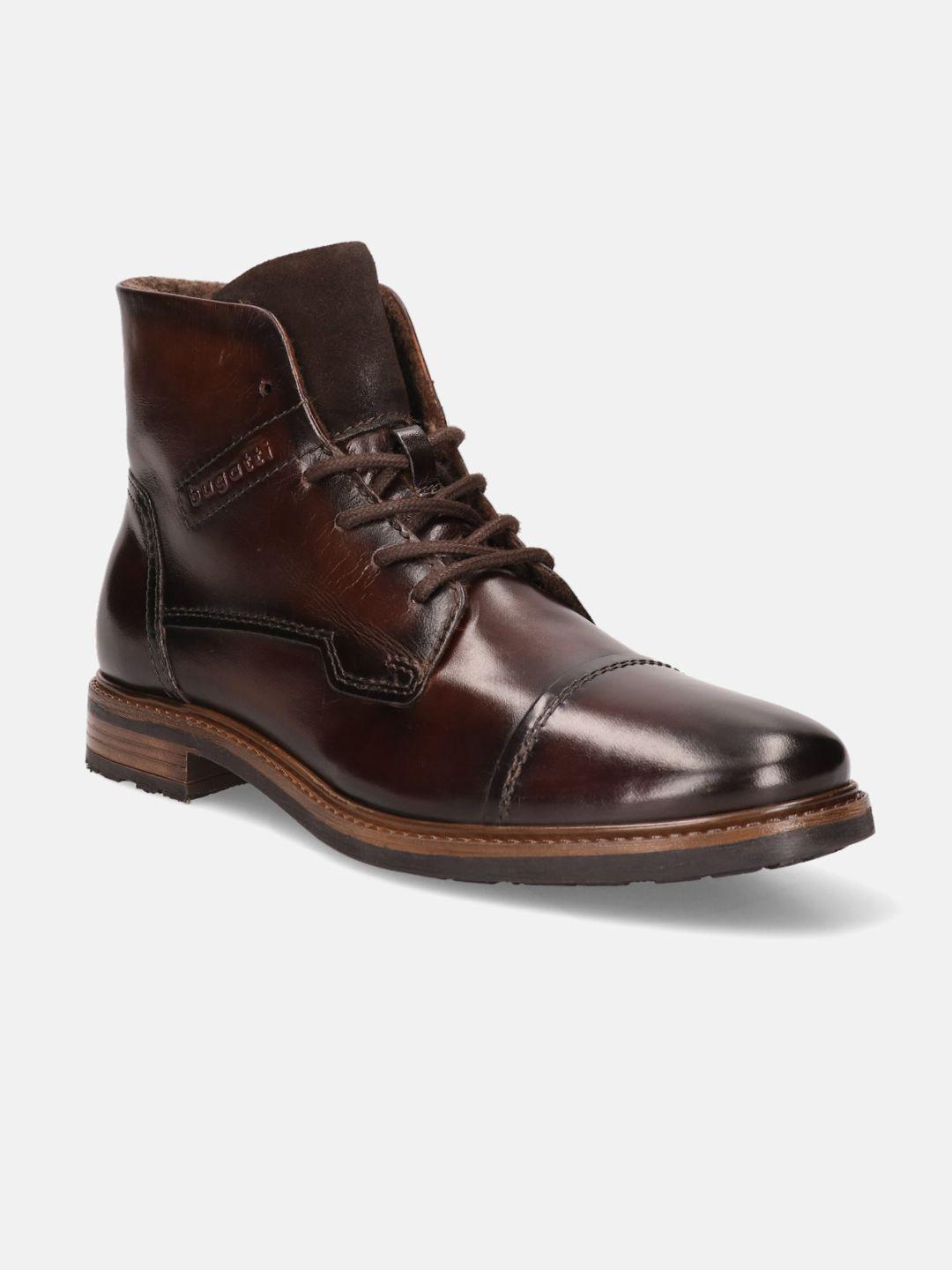 bugatti men marcello eco mid top leather regular boots