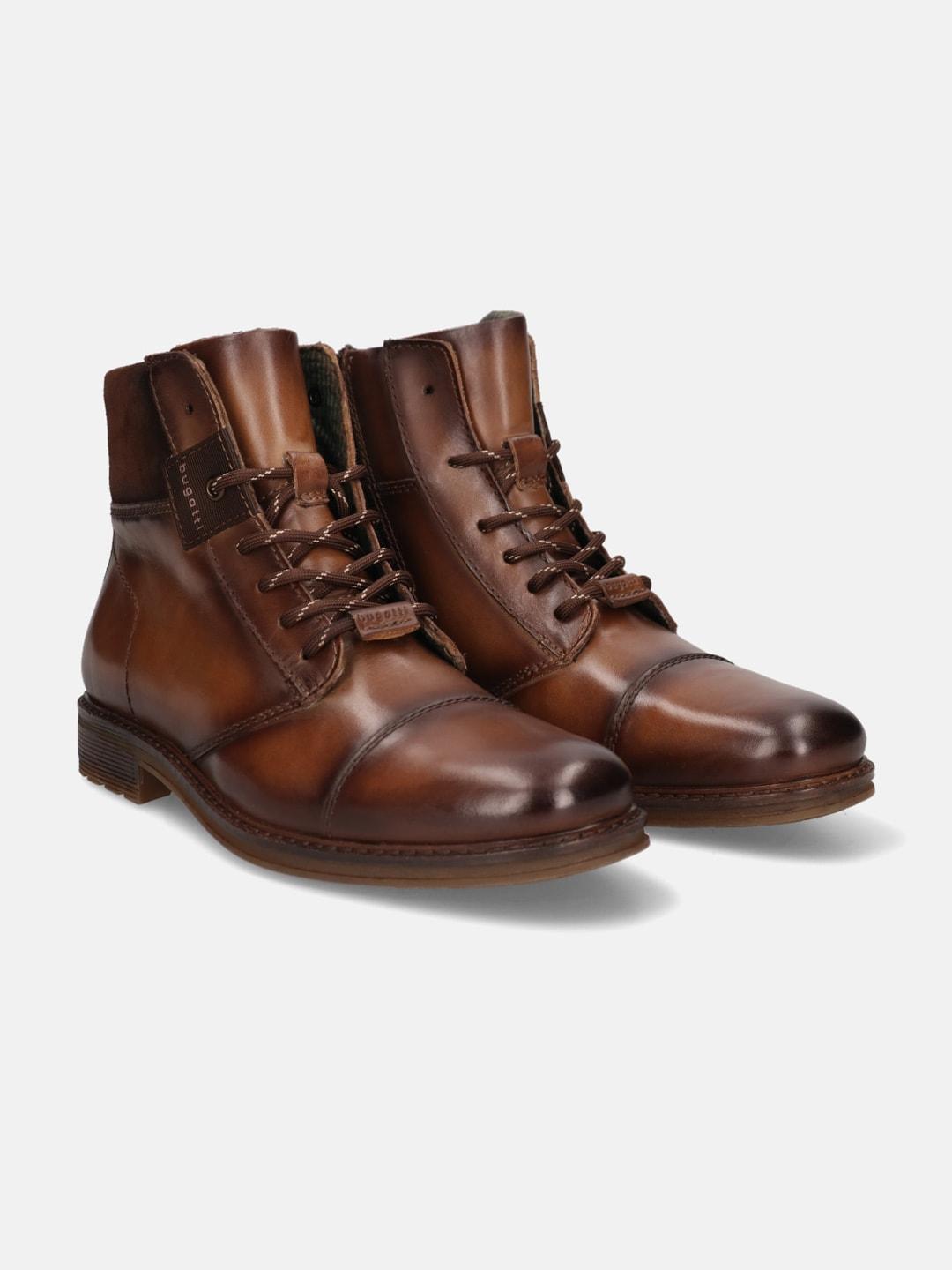 bugatti men mirato mid top leather regular boots